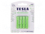 Re-battery: Ni-MH | AAA,R3 | 1.2V | 800mAh | blister | 4pcs.