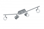 Trio-Lighting Narcos LED 4-pc brushed steel virziena gaismeklis