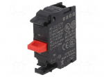 Contact block | 22mm | 45 | front fixing | screw terminals | 500VAC