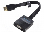 Converter | D-Sub 15pin HD socket,HDMI plug | HDMI 1.4 | 0.15m