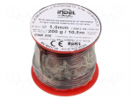 Coil wire | single coated enamelled | 1.6mm | 0.2kg | -65&divide;200&deg;C