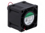 Fan: DC | axial | 12VDC | 36x36x28mm | 38.74m3/h | 67.3dBA | ball | 28AWG