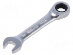 Wrench: combination spanner | rattle | 10mm | L: 96mm