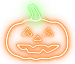 Forever Neolia PUMPKIN WITH STEM Neon LED Sighboard