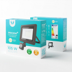 Forever Light Floodlight LED PROXIM II / 20W / 4500K / PIR / IP66