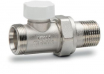 Balansventilis radiatoram, taisns DD131 1/2" M(24x19) Balansventilis DD131 taisns, 1/2"x M(24x19)