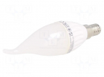 LED lamp | neutral white | E14 | 230VAC | 1000lm | 10W | 160&deg; | 4000K