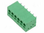Connector: PCB terminal block | terminal | NJ | 32A | PIN: 6 | angled