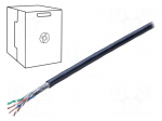 Wire | SF/UTP | 4x2x26AWG | industrial Ethernet | 5e | stranded | Cu