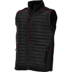 Jalan&otilde;ud, t&ouml;&ouml;riided | Isikukaitsevahendid // T&ouml;&ouml;-, kaitse-, k&otilde;rgn&auml;htavusega riided // Bezrękawnik ocieplany czar.-czerw., "xl", ce, lahti