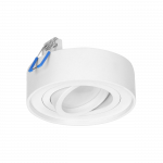 Uued tooted // SORMUS R ramka dekoracyjna oprawy punktowej, MR16/GU10 max 50W, regulowana, koło, biała