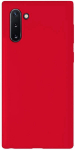 Back panel cover Evelatus Samsung Galaxy Note 10 Premium Soft Touch Silicone Case Red