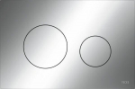 TECEloop WC plastic  plate (9240921) chrome glossy