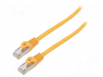 Patch cord | F/UTP | Cat: 6 | RJ45 plug,both sides | stranded | CCA | 20m