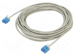 Patch cord | U/UTP | Cat: 6a | RJ45 plug,both sides | stranded | Cu