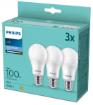 PHILIPS LED 100W A67 E27 Ļoti auksti balta 6500K matēta 3 gab spuldze 8719514403840 929002307036