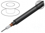 Wire: coaxial | RG11A/U | stranded | Cu | PVC | black | 10.3mm