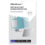 Qoltec Blue Light Filter 24" | 16:9 | Eye Care | Anti Glare | Matte | per monitor