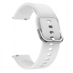 Riff silicone strap for Samsung Galaxy Watch with width 22mm White