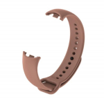 Riff Silicone strap for Xiaomi Mi Band 8 / Mi Band 9 series Coffee Brown