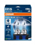 Bulb (Set of 2) H15 12V 55/15W PGJ23T-1 Cool Blue Intense NextGen