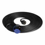 Elektrimaterjalid | Kaablid, Jaotuss&uuml;steemid ja T&ouml;&ouml;riistad // Elektri laiendid, Pikendusjuhtmete, hajutuste ja UK ja USA adapterite komplekt // Przedłużacz warsztatowy bryzgoszczelny IP44, 1x2P+Z 10m,kabel gumowy olejoodporny H07RN-F 3x1,5mm?, 230VAC ...