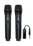 Muse | Pack 2 Wireless Microphones | MC-50 WI | Black
