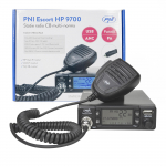 CB radio station PNI Escort HP 9700 USB, ANC, ASQ, 12V / 24V power supply, PA function, cigarette lighter socket included