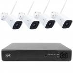 NVR PNI House IP716 video surveillance package and 4 PNI IP55 cameras with IP, 5MP