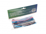 Heat-shrinkable tube kit - 40 pcs - multicolour