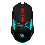 MOUSE DEFENDER GM-126 TISA RF+BT OPTIC 1600dpi 6P BLACK