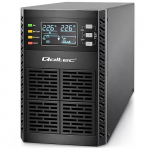 Qoltec Uninterruptible Power Supply UPS | 2kVA | 2000W | Power factor 1.0 | LCD | EPO | USB | On-line