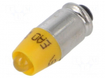 LED lamp | yellow | 28VDC | 28VAC | No.of diodes: 1