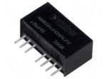 Converter: DC/DC | 6W | Uin: 9&divide;36VDC | Uout: 24VDC | Iin: 305mA | SIP8 | THT