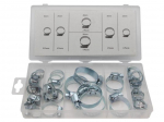 Hose clamp assortment, 26 pieces