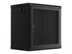 Servers Lanberg  Rack cabinet 19" wall-mount 12U/600x450 with perforated door (flat pack), black |