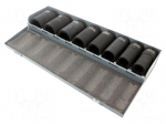 Wrench-set | 6-angles,socket spanner,impact | 3/4" | long | 8pcs.