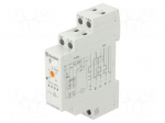 Staircase timer | for DIN rail mounting | 110&divide;240VAC | SPST-NO
