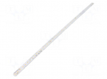 LED strip | W: 16mm | L: 560mm | No.of diodes: 36 | CRImin: 80 | 2482lm