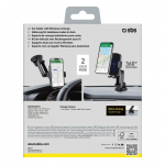 Auto holder SBS  SBS TESUPEXTWIR15W 15W Wireless Charger Holder - Black