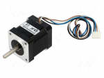 Motor: DC | 2-phase,bipolar,stepper | 24&divide;48VDC | 0.2Nm | IP40 | 1.2A
