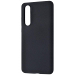 Back panel cover Evelatus Huawei P30 Premium Soft Touch Silicone Case Black