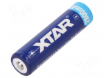 Re-battery: Li-Ion | MR18650 | 3.7V | 2600mAh | &Oslash;18.6x70mm | 4.5A