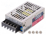 Power supply: switched-mode | modular | 25W | 5VDC | 79x51x28.5mm | 5A