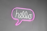 Trio Hello LED neon sign gaismeklis R23711100 4017807657463