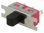 Switch: slide | Pos: 2 | SPDT | 2A/250VAC | ON-ON | Mounting: screw type