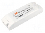 Power supply: switched-mode | LED | 60W | 12VDC | 8.4&divide;12VDC | 5A | IP20