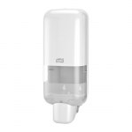 Soap and sanitizer dispenser Tork S4, White