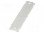 Identification tags | 13mm | 52mm | transparent | -60&divide;65&deg;C | 50pcs.