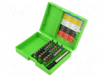 Tools set: screwdriver bits | Torx&reg; | Kit: adapter | 1/4" | 31pcs.